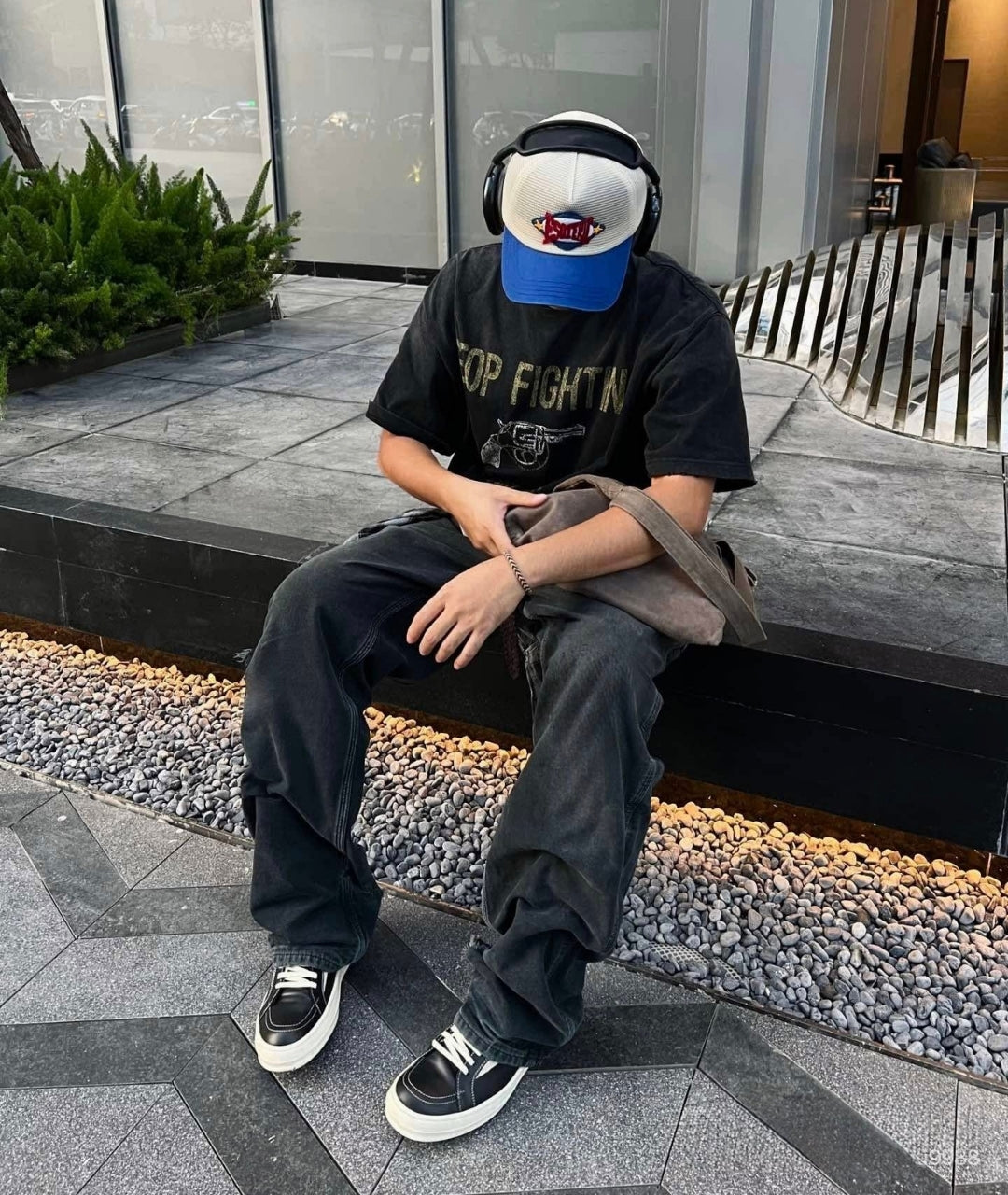 2-Knee Straight Cargo Pants