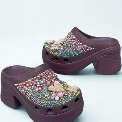 [CUSTOM DESIGN] Sparkling, Stylish, and Easy-to-Match Clogs