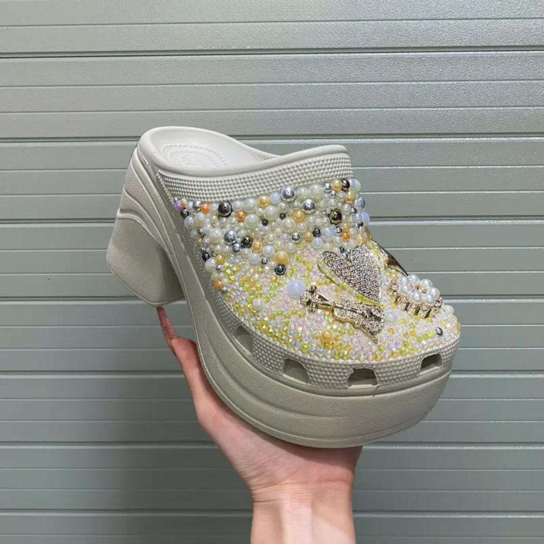[CUSTOM DESIGN] Sparkling, Stylish, and Easy-to-Match Clogs