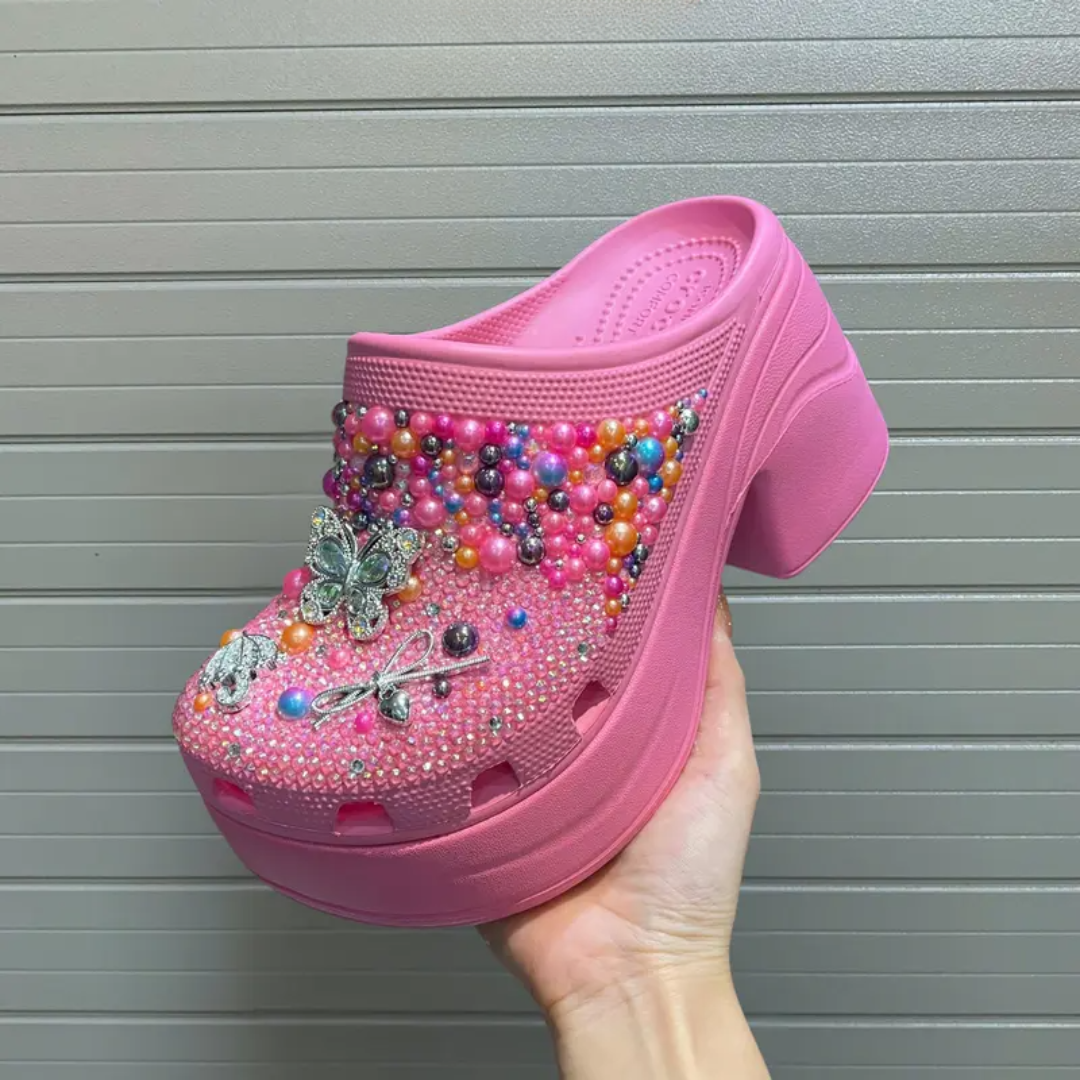 [CUSTOM DESIGN] Sparkling, Stylish, and Easy-to-Match Clogs