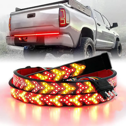 Fishbone Shaped LED Tailgate Light Bar