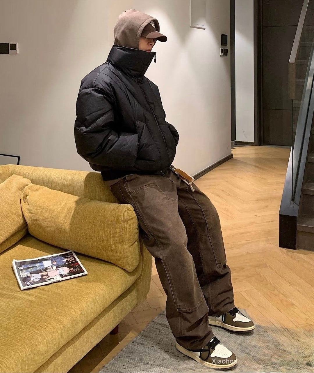 2-Knee Straight Cargo Pants