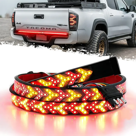 Fishbone Shaped LED Tailgate Light Bar